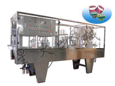 BHP-4杯盒灌裝封口機(jī)（玻璃罩、吸杯）